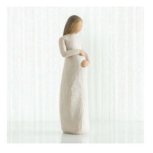 ๐NWOT Willow Tree Cherish Pregnancy figure